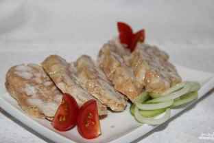 Куриный рулет Мраморный