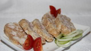 Куриный рулет Мраморный