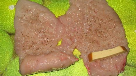 куриный рулет с сыром