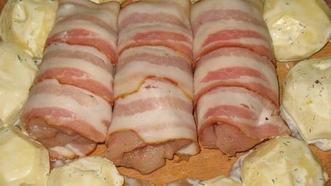 куриный рулет с сыром