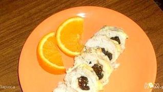 Куриные рулетики с черносливом