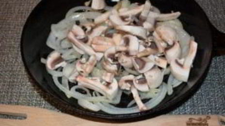 куриные рулетики с грибами