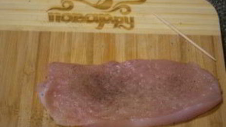 куриные рулетики с грибами