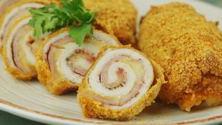 Куриные рулетики с сыром