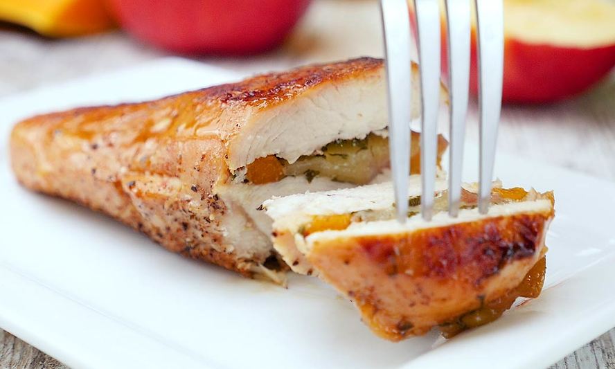 Рецепт куриных рулетиков с тыквой