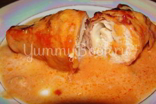 Куриные рулетики