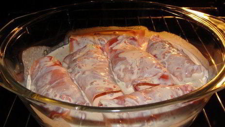 куриные рулетики