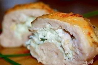 Куриные рулеты с сыром фета