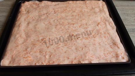 морковный рулет с сыром маскарпоне