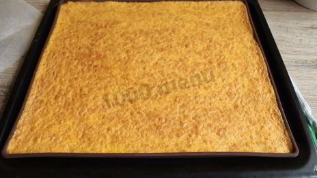 морковный рулет с сыром маскарпоне