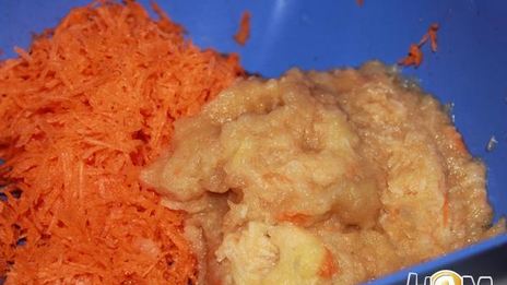 морковный рулет