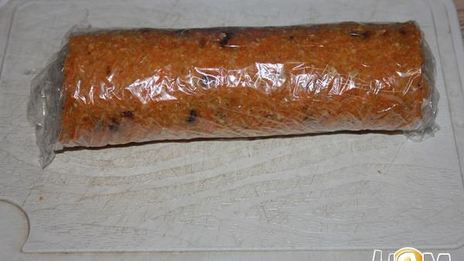 морковный рулет