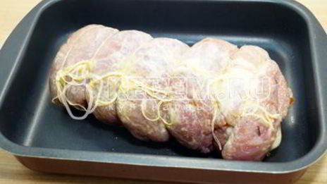 мясной рулет с беконом