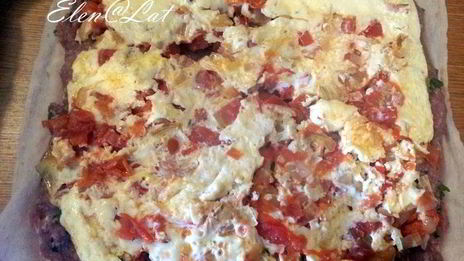 мясной рулет с нежной начинкой