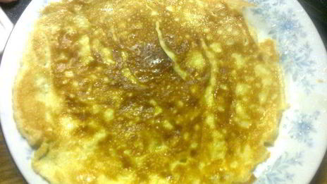 мясные рулетики с начинкой из омлета и печени