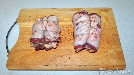 рулет из говяжьей пашины в духовке