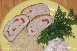 Рулет из индейки