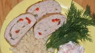 Рулет из индейки