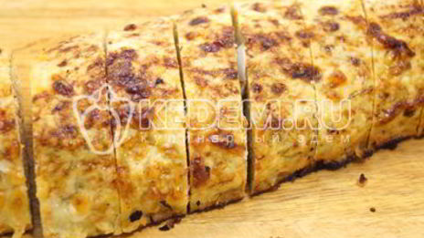 рулет из курицы рождественский