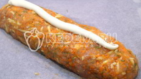 рулет из курицы рождественский