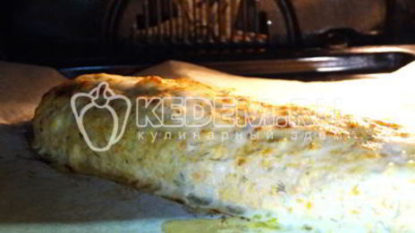 рулет из курицы рождественский