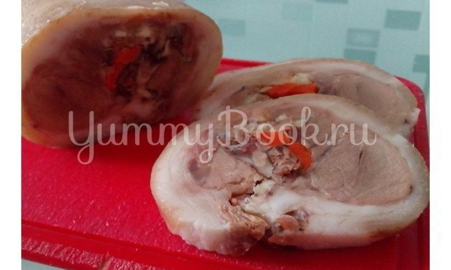 Рецепт рулета из рульки