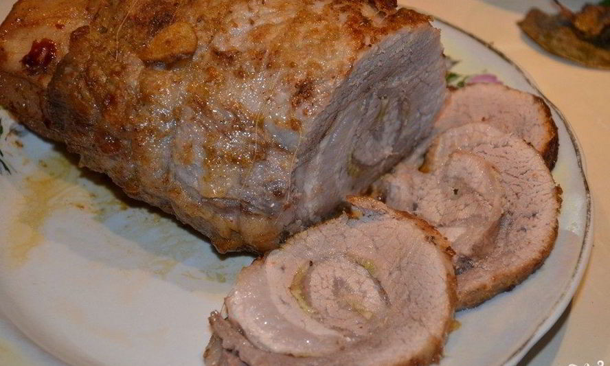 Рецепт рулета из свинины вареный