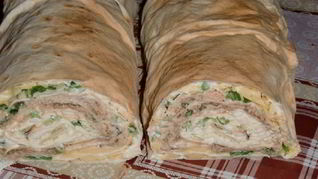 Рулет Мимоза