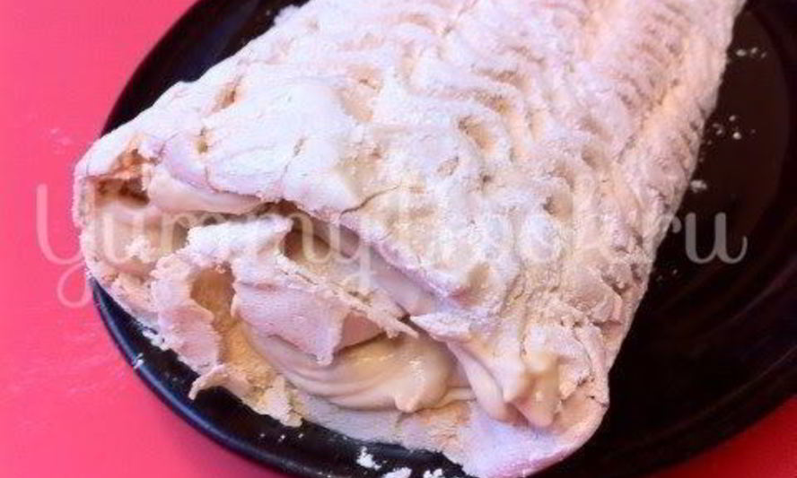 Рецепт рулета на белках