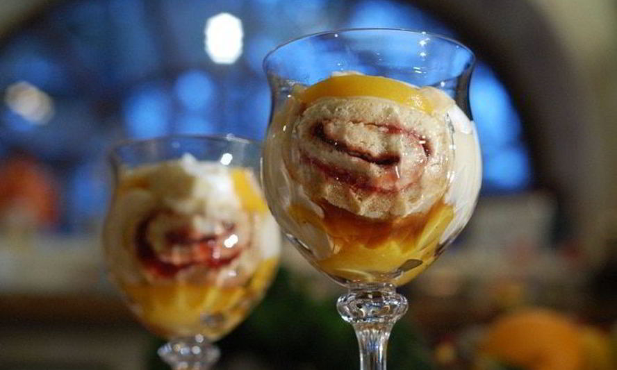 Рецепт рулета по-новогоднему