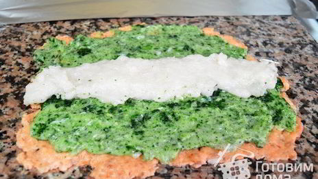 рулет рыбный в нори