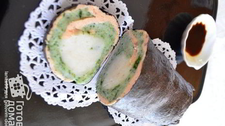 рулет рыбный в нори