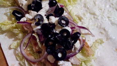 рулет с курицей