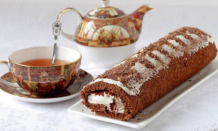 Рецепт рулета с шоколадным ликером