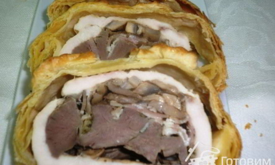 Рецепт рулета сердечного поросенок