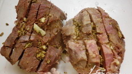 рулет сердечный поросенок