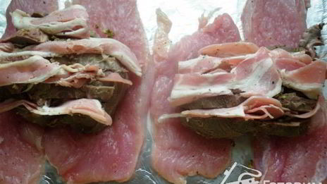 рулет сердечный поросенок