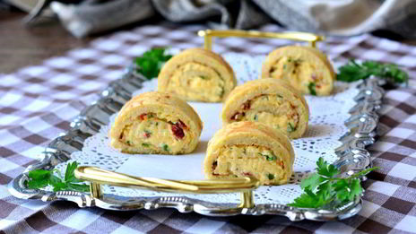 рулетики из кабачка