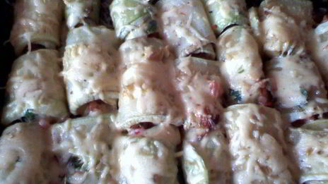 рулетики из кабачков