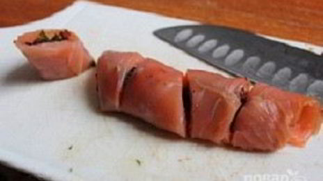 рулетики из семги