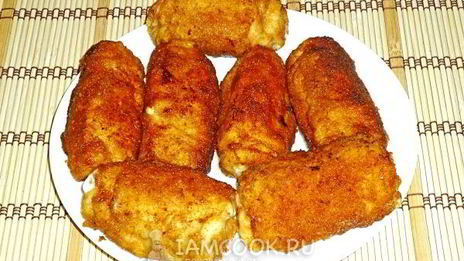 рулетики куриные с крабовыми палочками и сыром