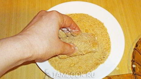 рулетики куриные с крабовыми палочками и сыром