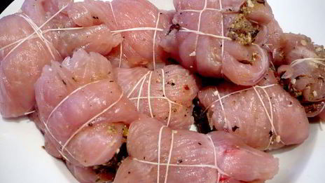 рулеты из грудки индейки зигзаг удачи