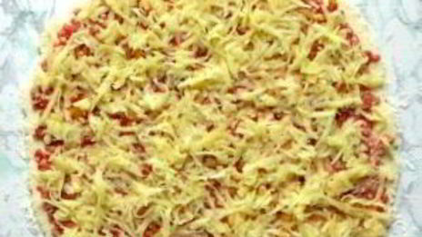 творожный рулет с фаршем