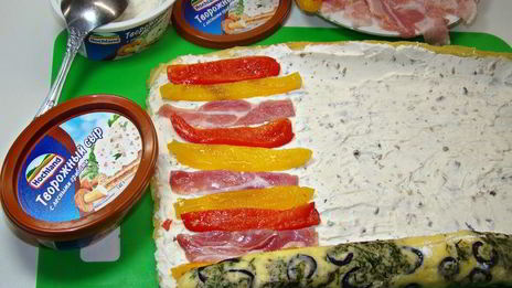 закусочный рулет ассорти