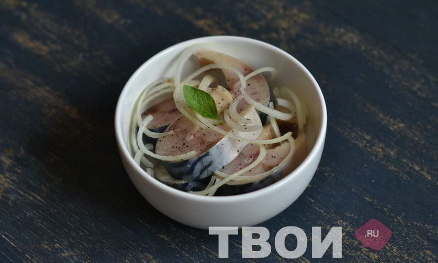 Рецепт скумбрии маринованной