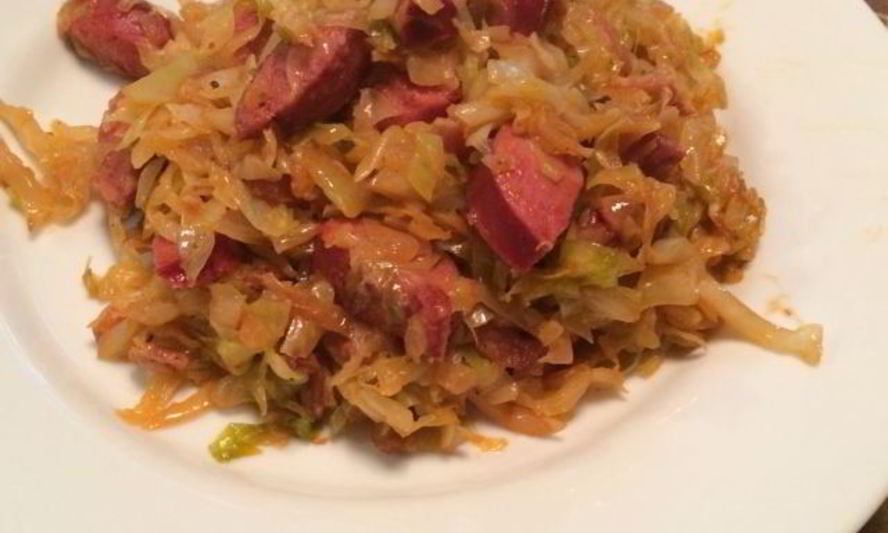 Рецепт сосисок с капустой