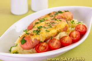 Сосиски с сыром