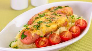 Сосиски с сыром