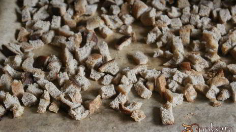 ароматные ржаные сухарики